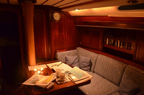 Planeringskväll innan överseglingen