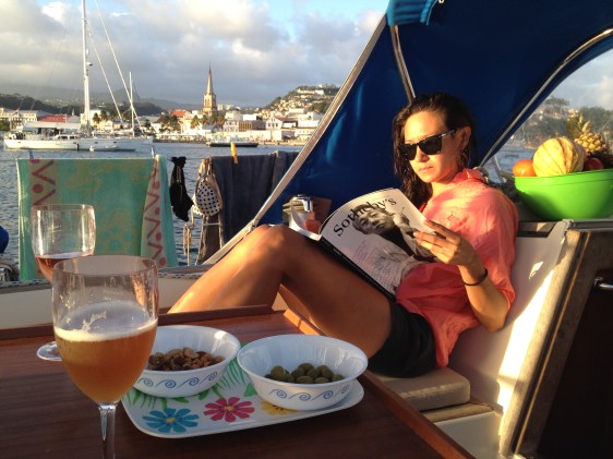 Hanna har hittat en Sothebys magasin som hon slukar i brist på mode/inredning/etc. magasin