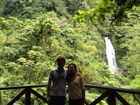 Trafalgar falls på avstånd