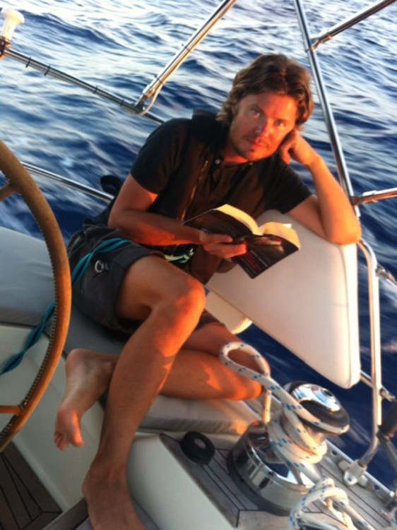 Lugn segling till St Barths