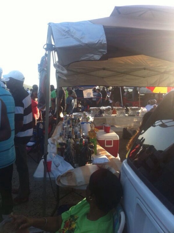 Lokal hamnfest i Charlotte Amalie (St Thomas)