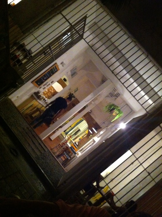 Middag på ett litet mysigt ställe med tapas. Känsla av att vara på söder.