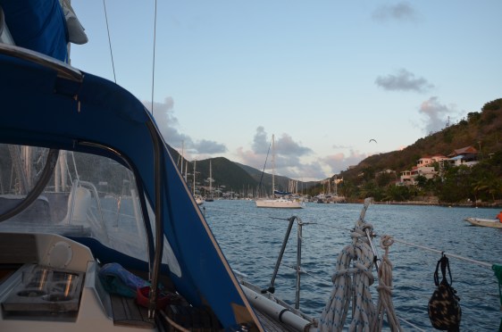 Ankring i Soppers hole