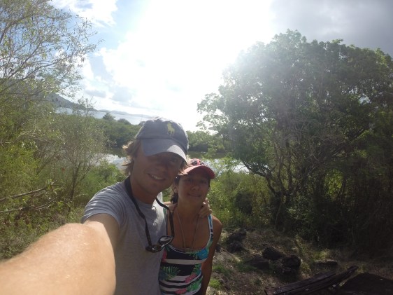 Lite trekking hann vi också me