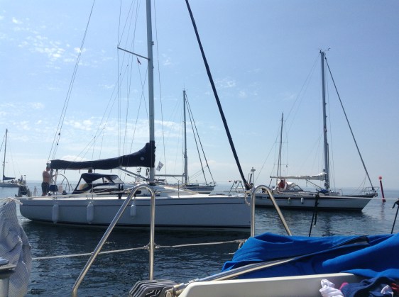 Håll rätt plats i kön!