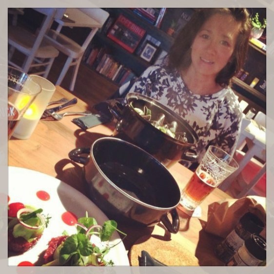 MIddag ute som kompensation för kylan - det var vi värda!