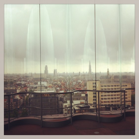 Utsikt över Antwerpen