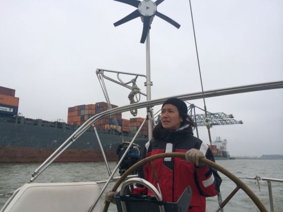 Sjukt kallt, notera mässa och vantar utöver dubbla lager, jacka och stövlar