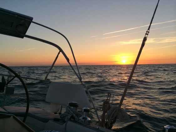 Solnedgång över Östersjön