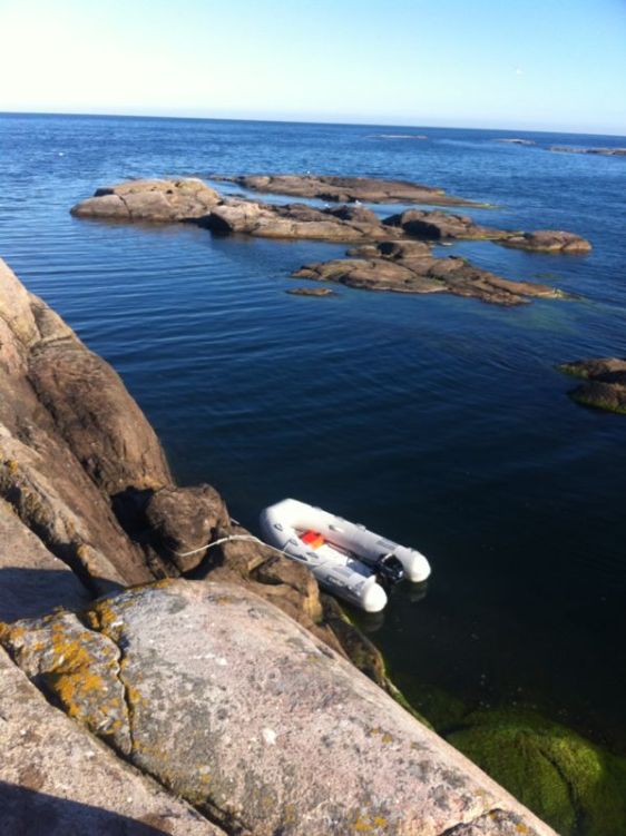 Vår Caribe funkar lika bra vid svenska klippor